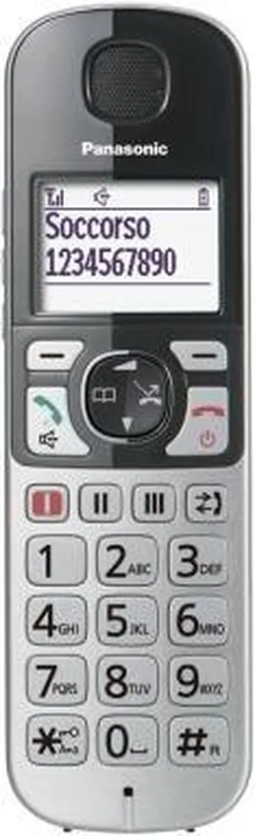 Panasonic KX-TGE510JTS DECT Telefoon - Zilver - afbeelding 4 van 4