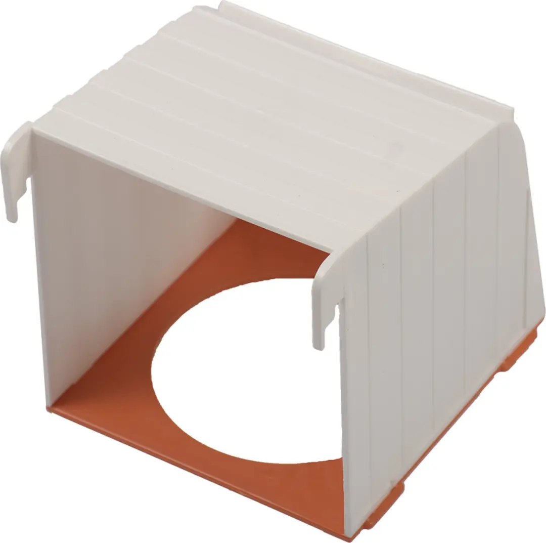 Duvo Vogelnestkastje Plastiek Wit/ Oranje