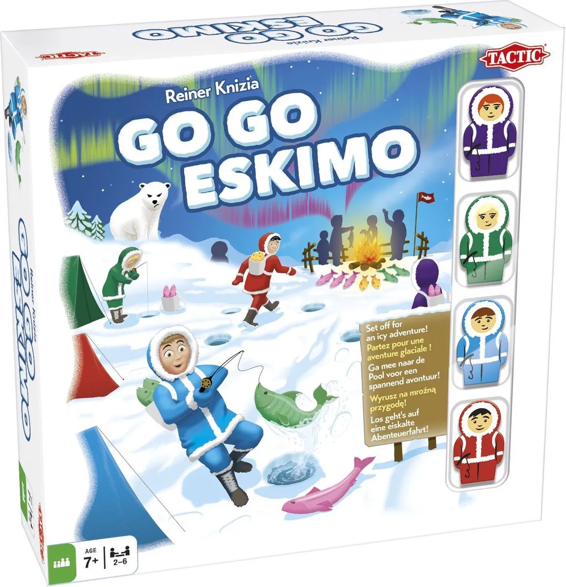 Tactic Go Go Eskimo - 2-6 Spelers