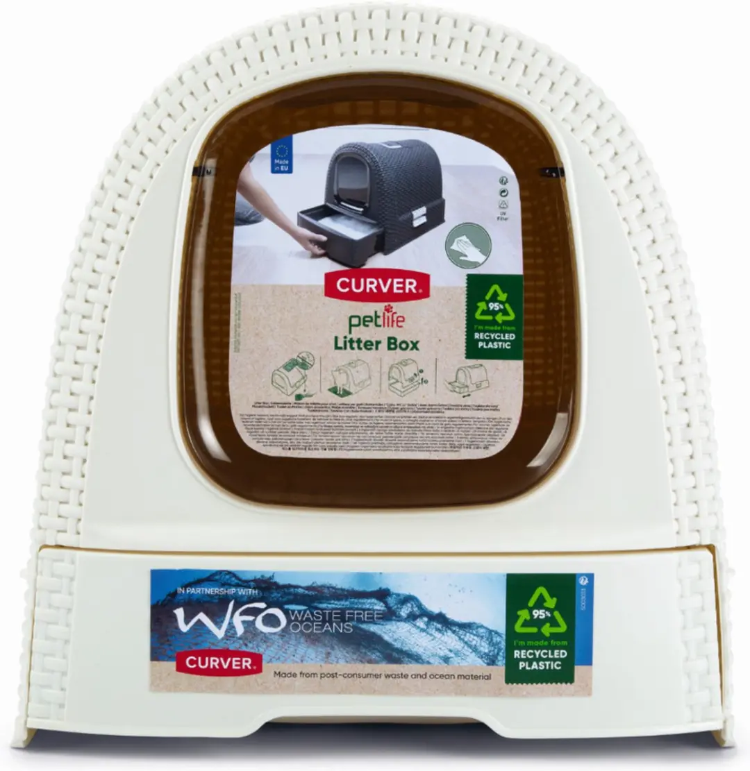 Curver Kattenbak met lade 51,5x38,5x40cm - Wit