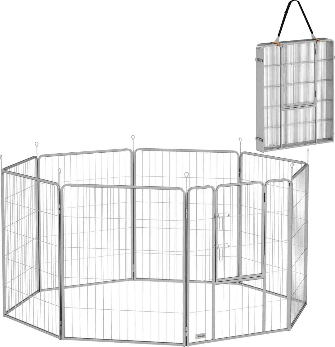 Pawhut Welpenuitloop 100cm
