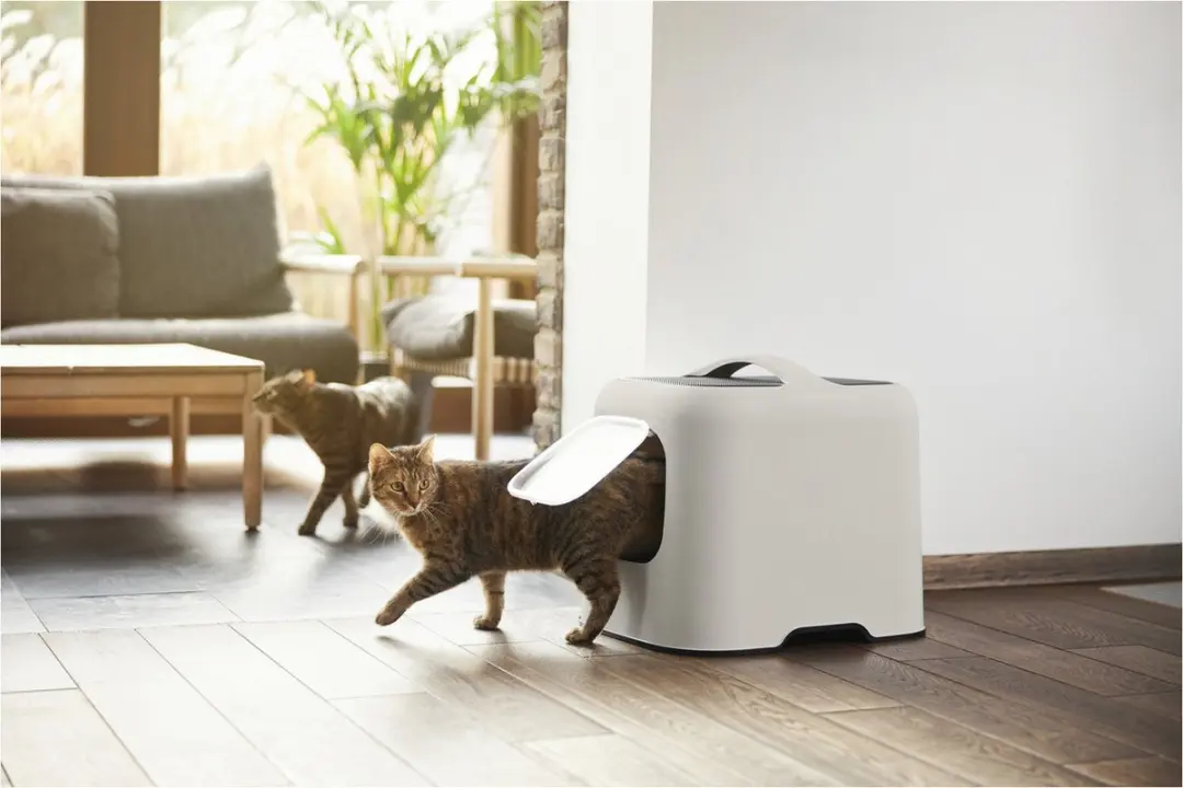 Rotho Mypet Biala Kattenbak - 51x39,5x44,3cm - Beige & Antraciet