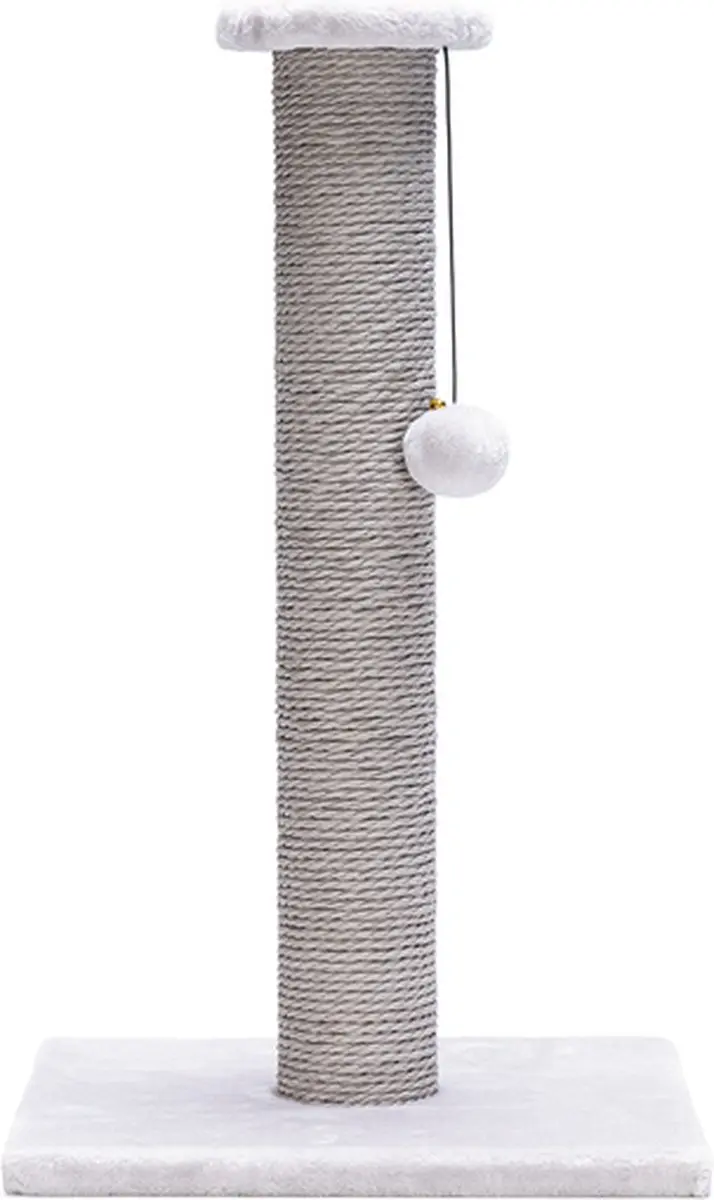 Beeztees Serpa Katten Krabpaal Grijs 35x35x60cm