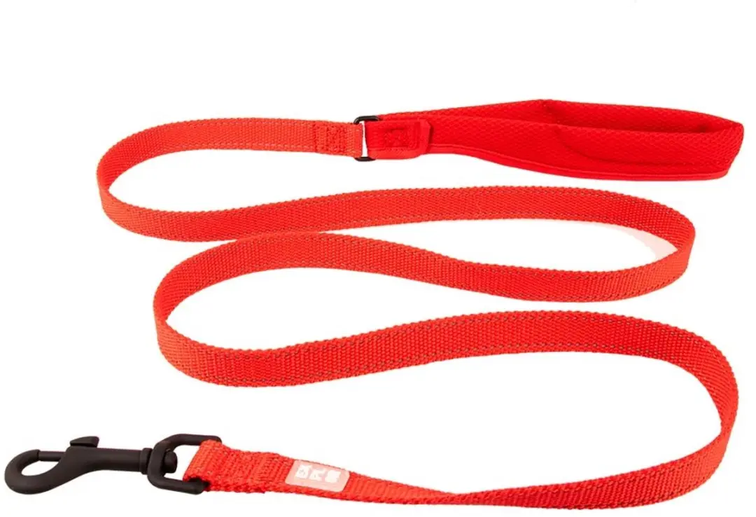 Duvo+ Ultimate Fit Kleine Hond Leiband Rood 160CM 12MM