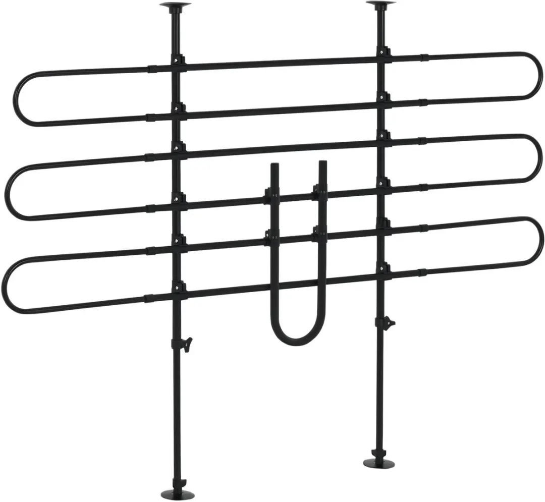 Pawhut Autobarrière 135x120cm