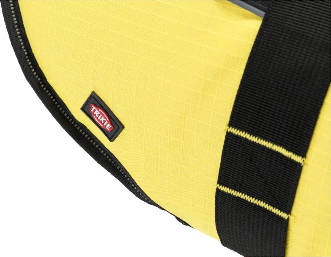 Trixie Zwemvest Hond XS - Geel/Zwart - 30-50 x 28 cm