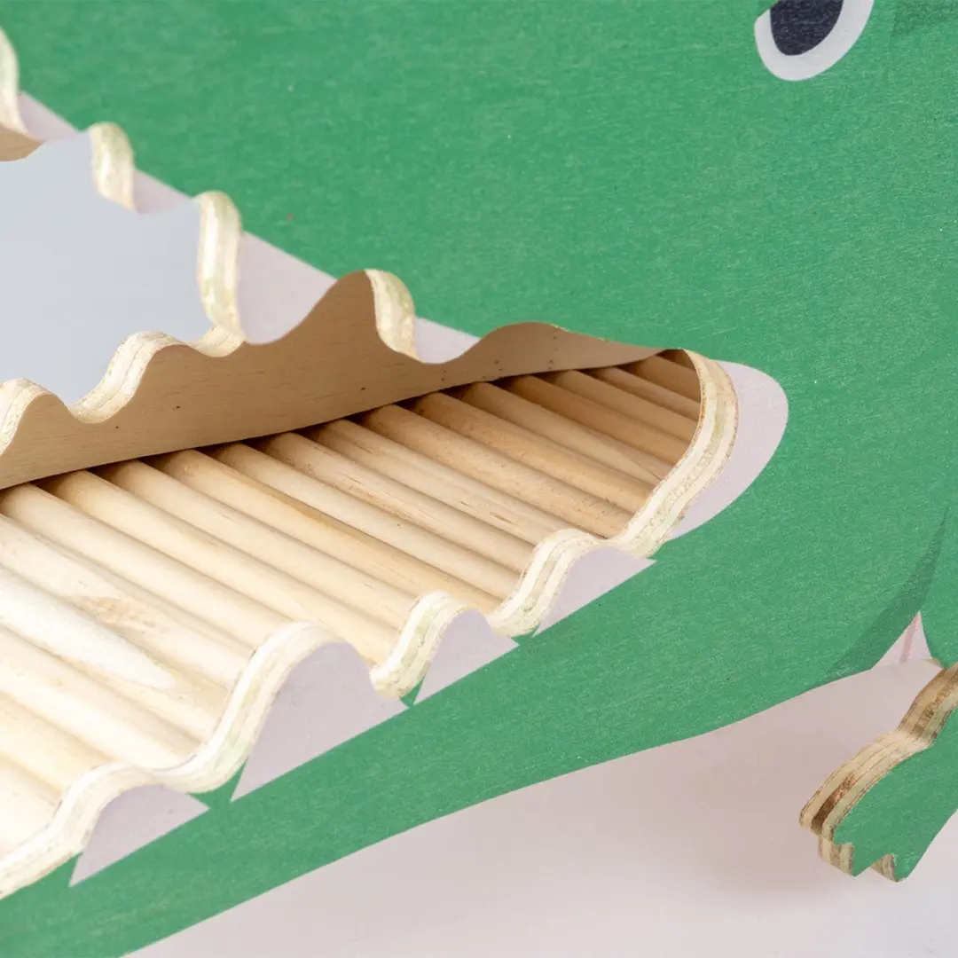 Duvo+ Knaagdieren Houten Speelhuis Krokodil
