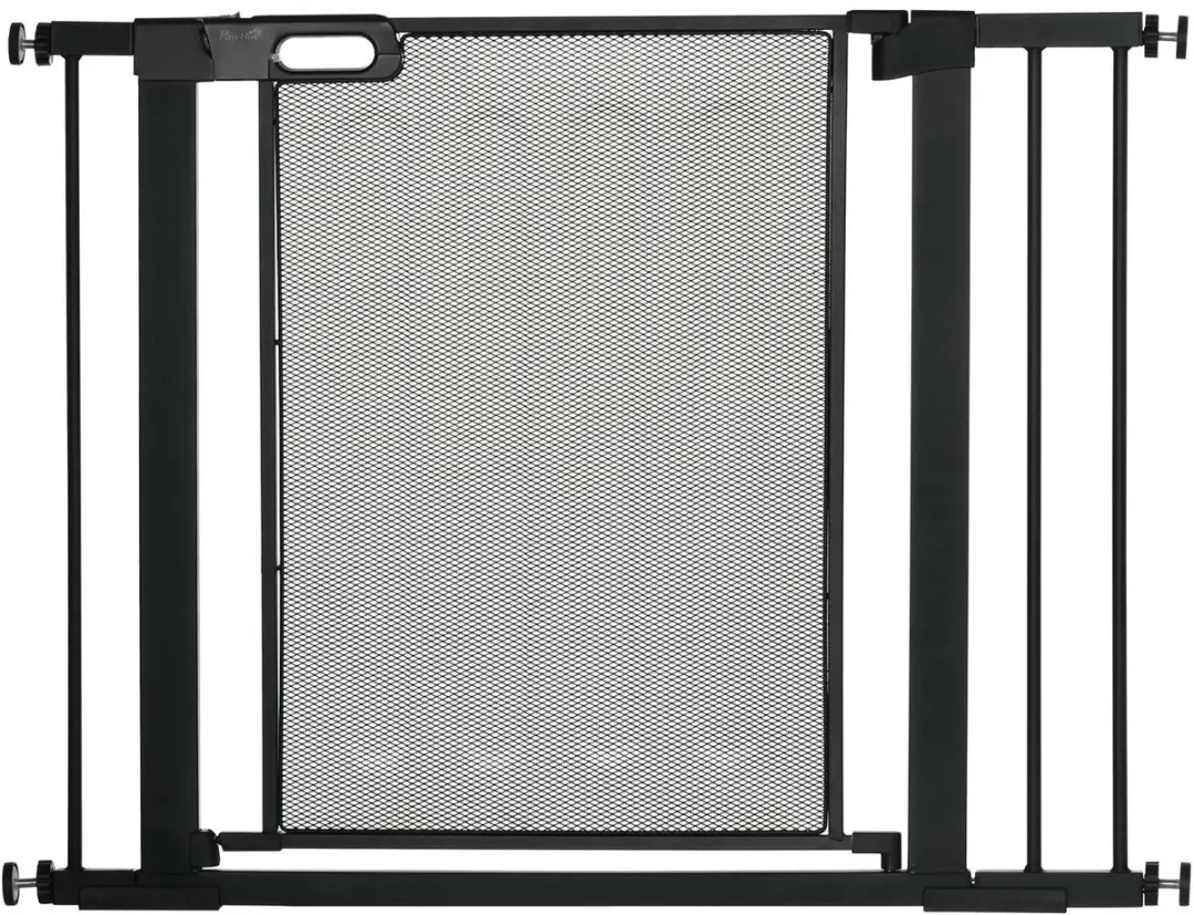 Pawhut Hunde Treppengitter 75-103cm