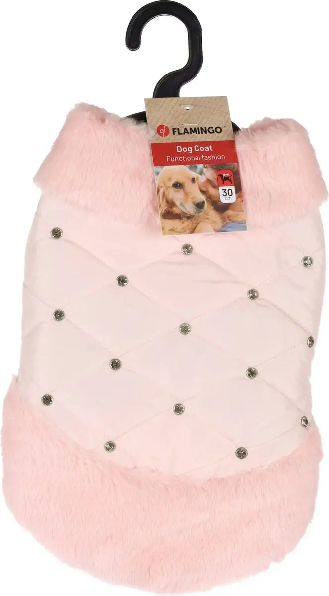 Flamingo Hondenjas Coco Pink - 30 cm