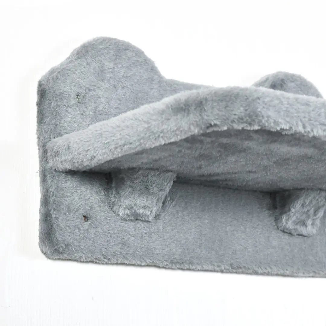 Pawhut Katten Klimspeelset - 5 Ligplekken - 40x28x73cm - Grijs