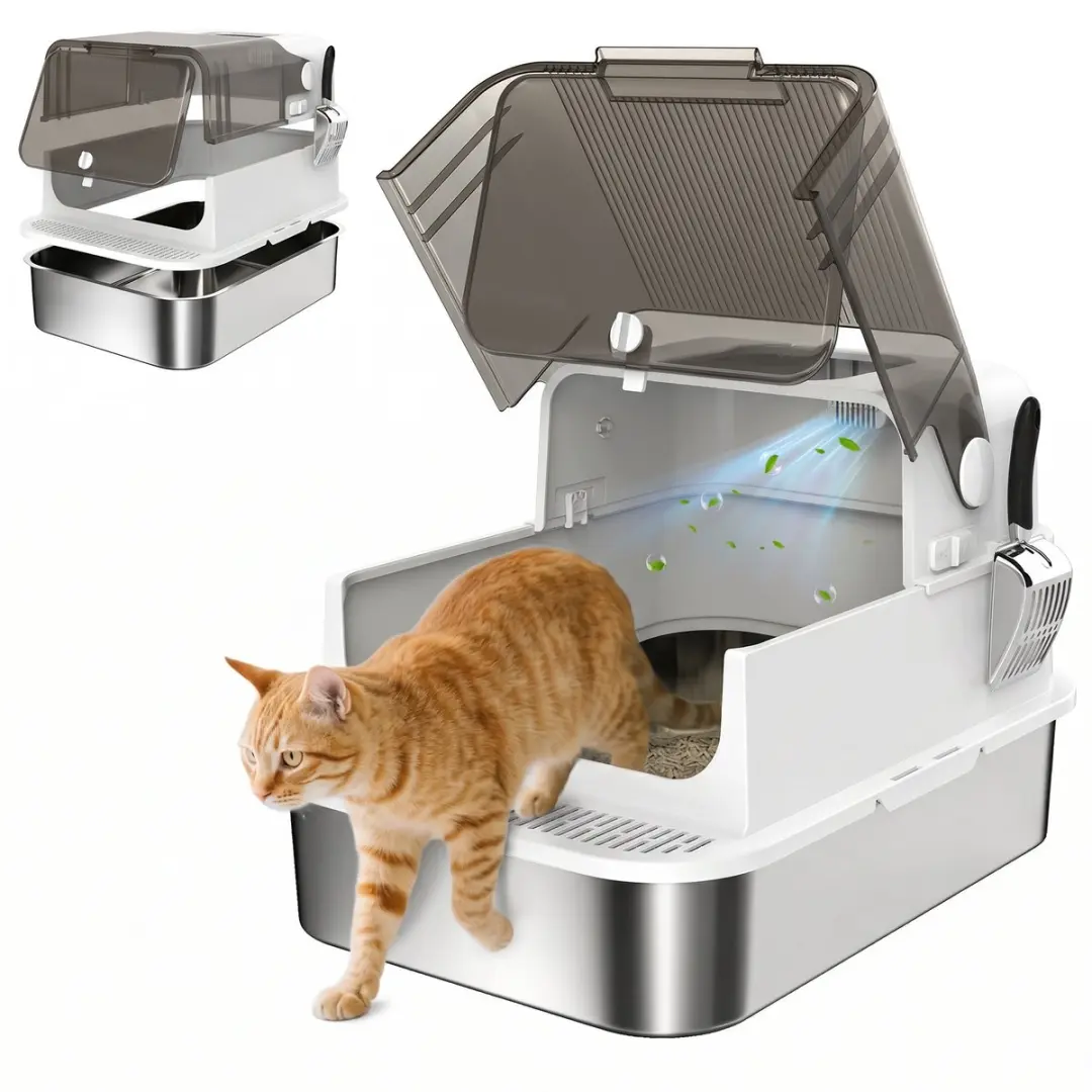 Pawhut Kattenbak 70L