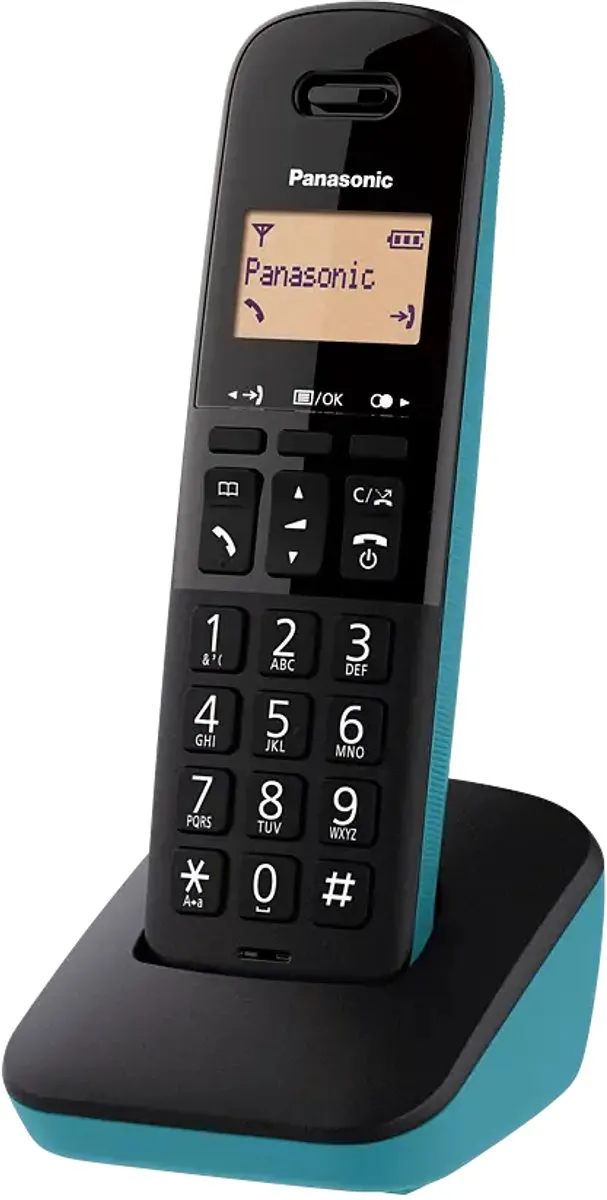 Panasonic KX-TGB610JT DECT Telefoon - 1 Handset - Zwart/Blauw - afbeelding 3 van 3