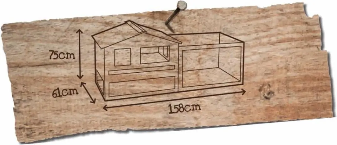 WOODLAND KONIJNENHOK SNOOZER COTTAGE
