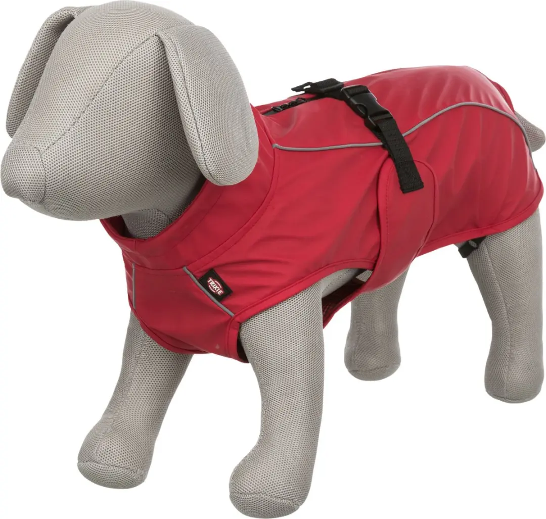Trixie Regenjas Vimy Hond Rood