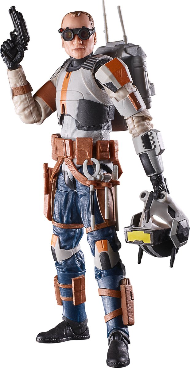 Hasbro Star Wars - The Bad Batch Black Series Tech (Mercenary Gear) 15 cm Actiefiguur - Multicolours