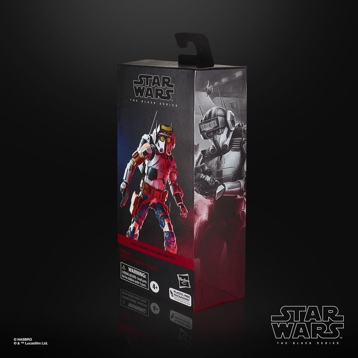 Hasbro Star Wars - The Bad Batch Black Series Tech (Mercenary Gear) 15 cm Actiefiguur - Multicolours
