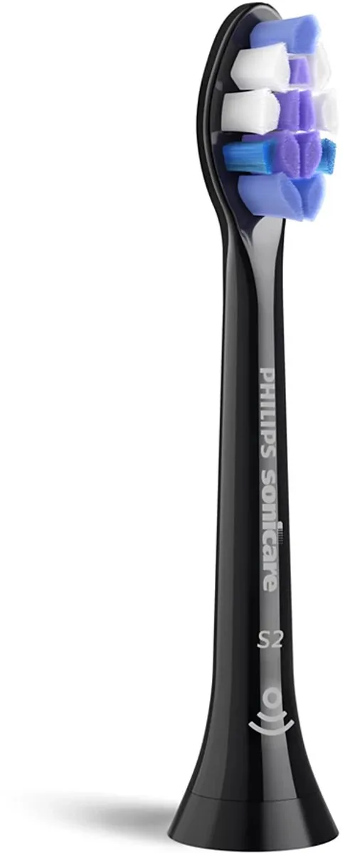 Philips Sonicare S2 HX6056/88 Opzetborstels - 6 Stuks - Zwart
