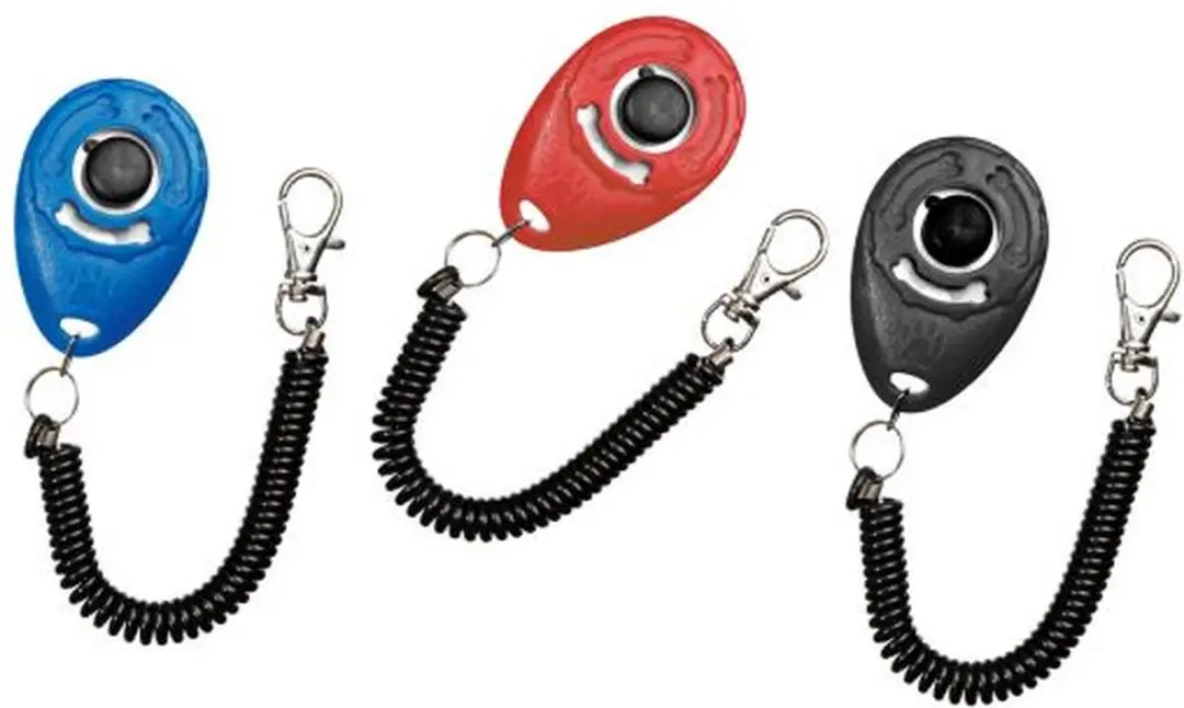 Flamingo Honden Clicker Flex - 6 Stuks - Assorti