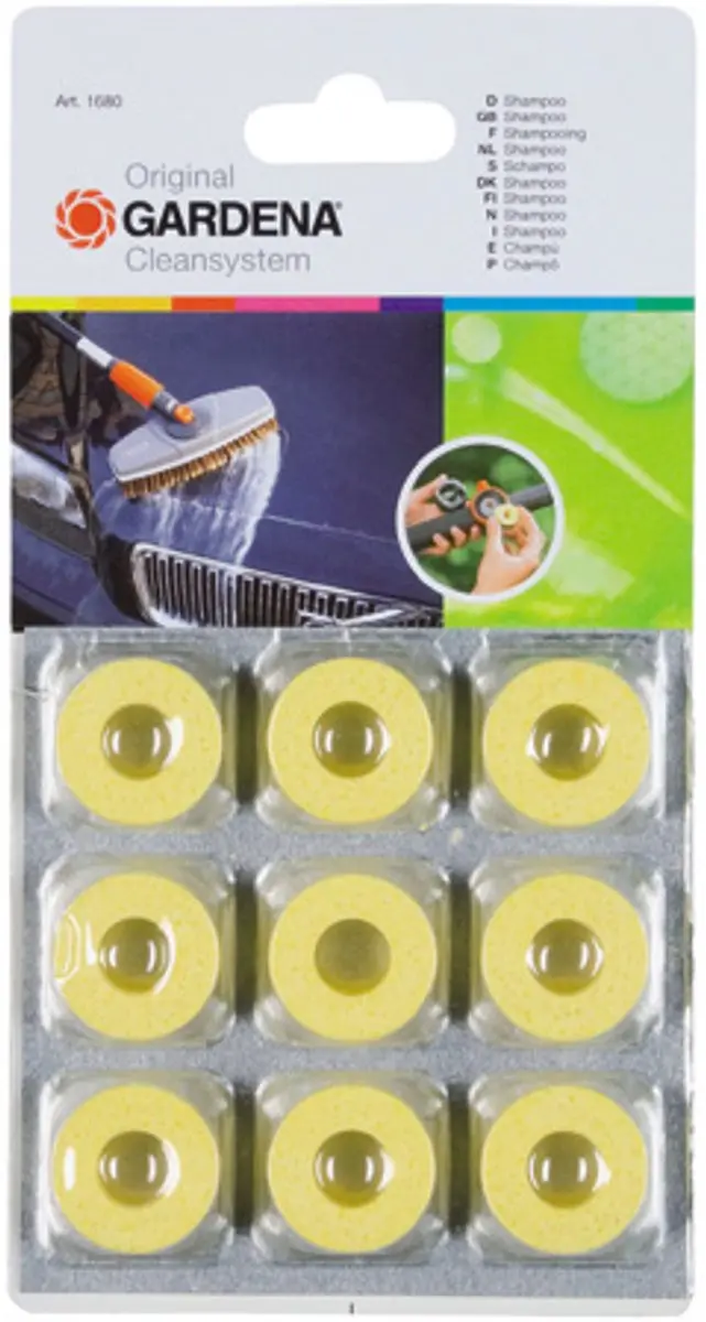 Gardena CL-S Shampoo - 9 Stuks - afbeelding 6 van 6