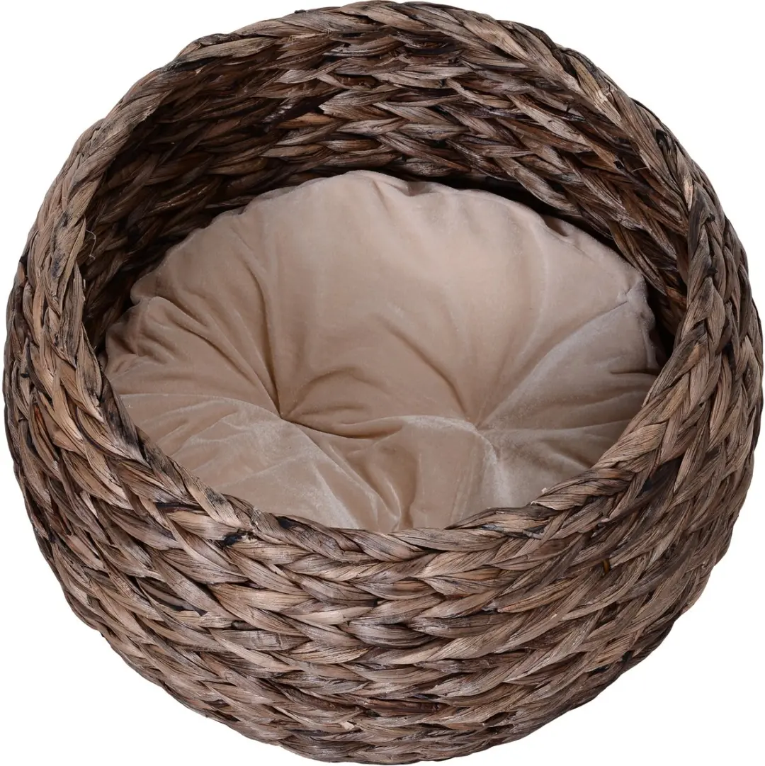 Pawhut Kattennest Rotan D30-104 - Bruin