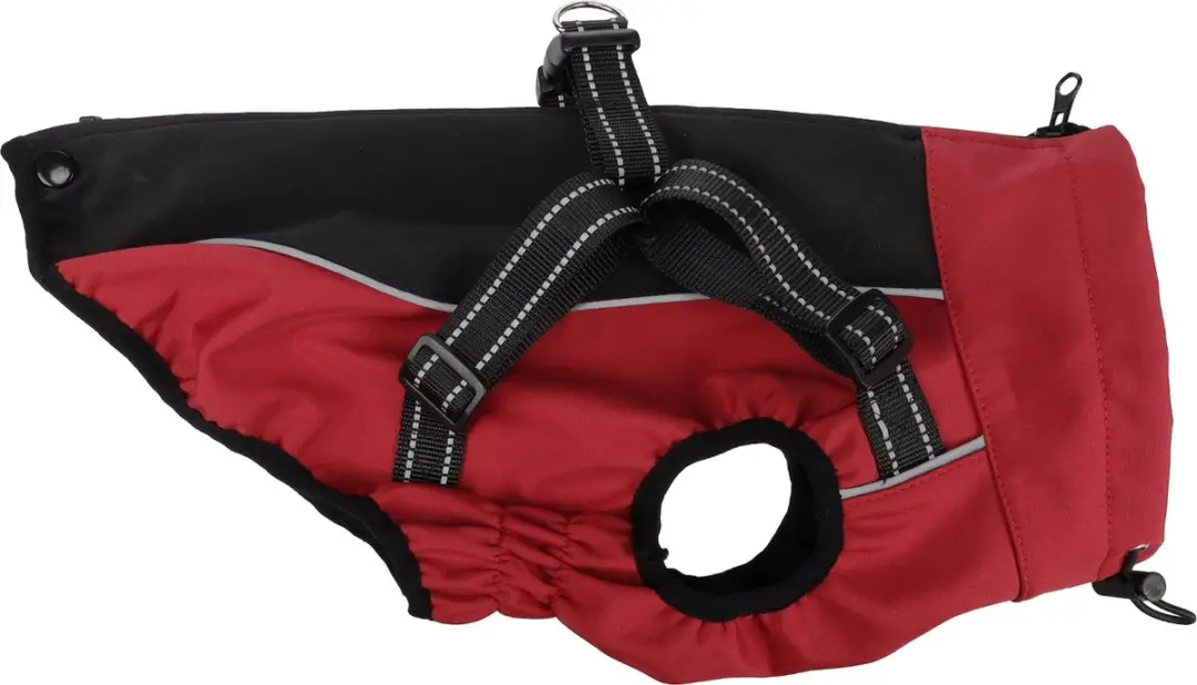 Flamingo Dexter Hondenjas - Rood - 55cm