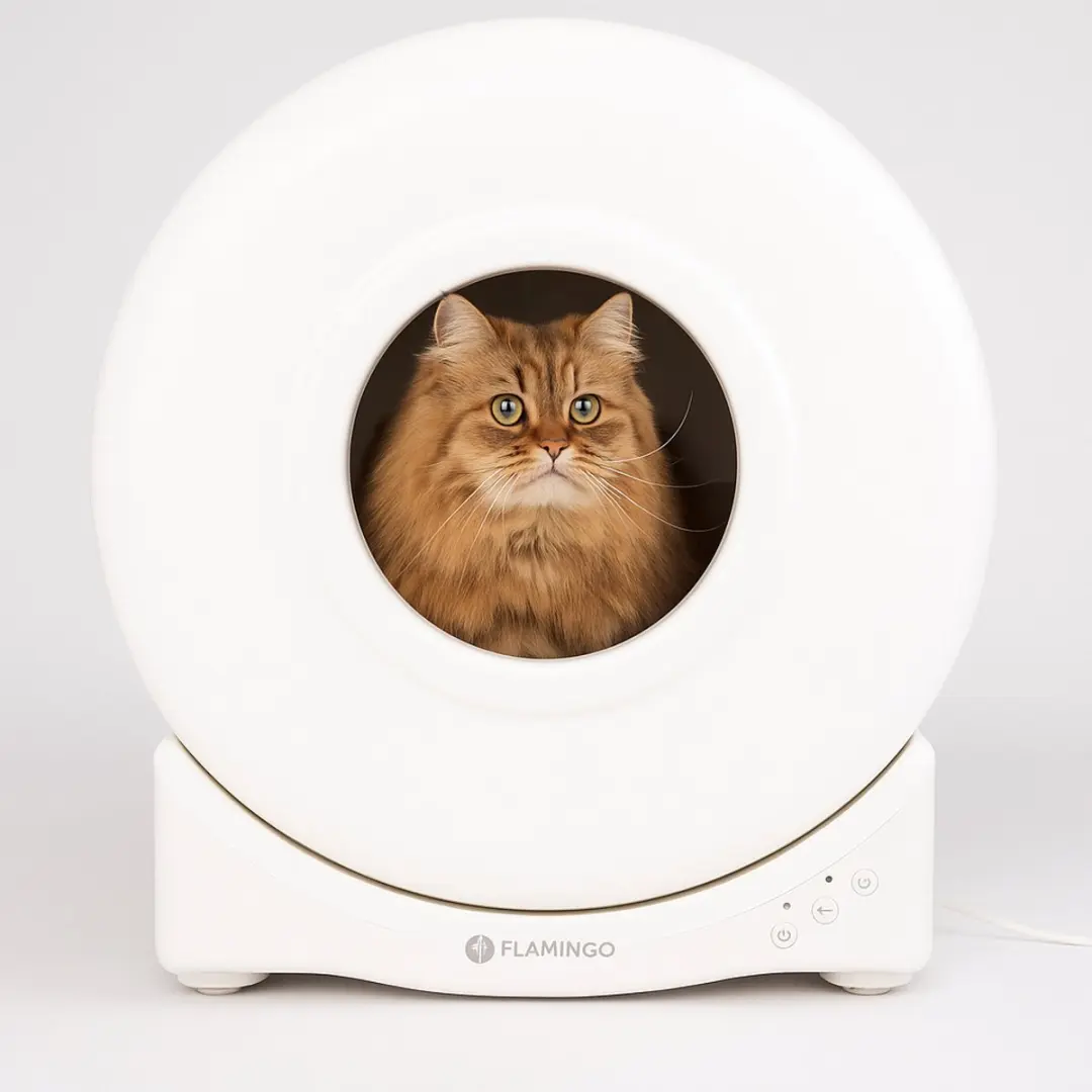 Flamingo Automatische Kattenbak XXL 72L