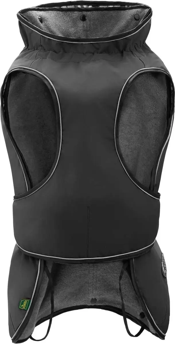 Hunter Hondenmantel Uppsala - 70 cm - Zwart