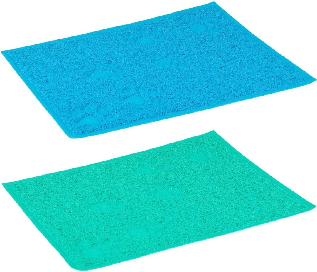Flamingo Kattenbakmat 40x30cm - Groen