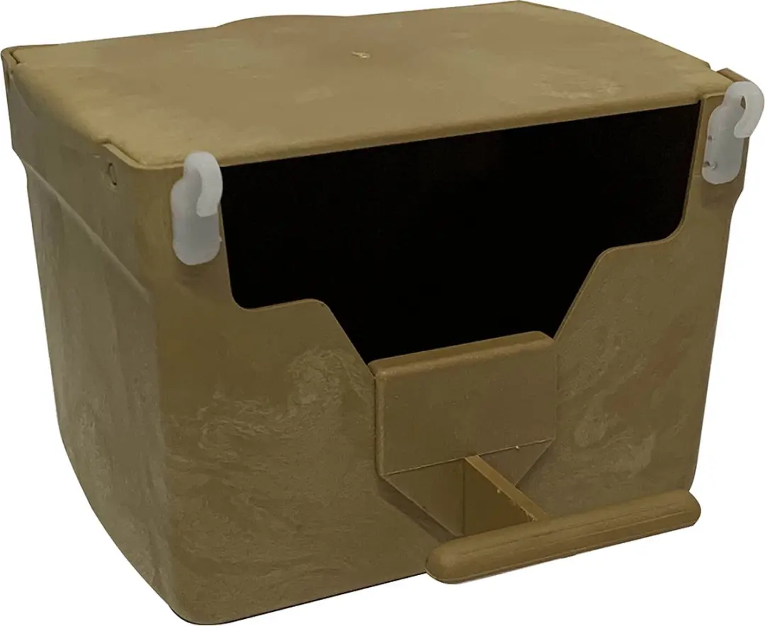 Duvo+ Nestkast kunststof voor exoten Beige 13x10x9,5cm
