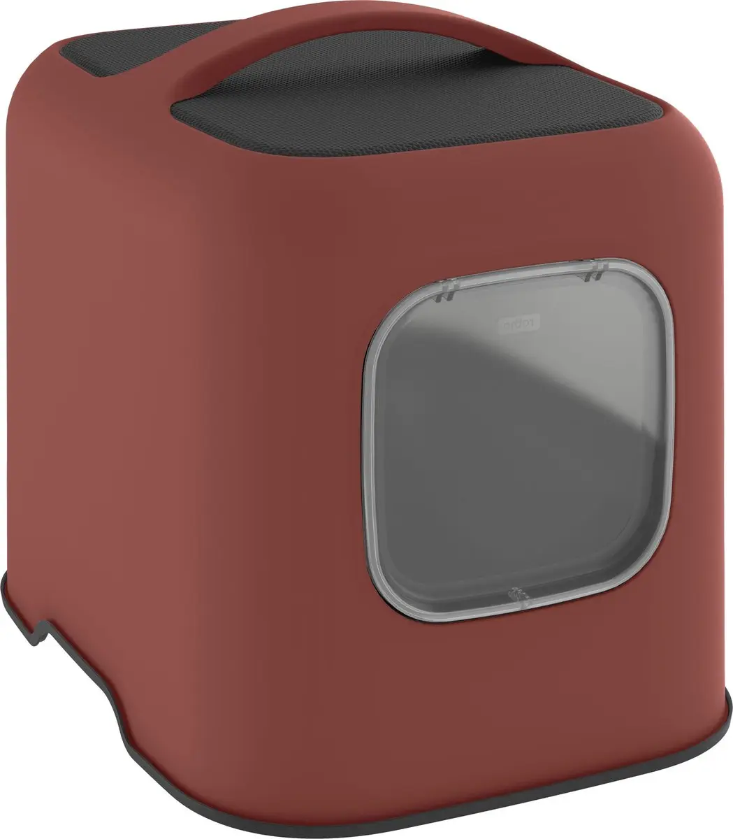 Rotho Biala Kattentoilet - 0,60L - Rood