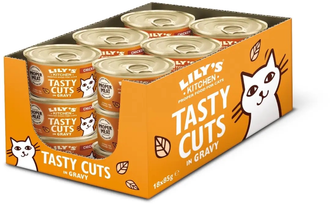 Lily's Kitchen Nat Tasty Cuts Kip Kattenvoer