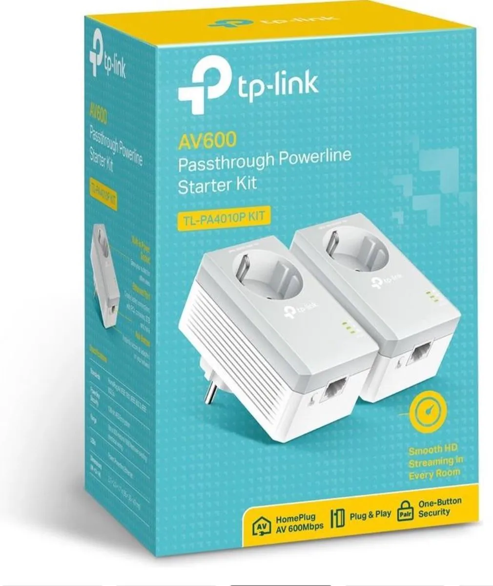TP-Link TL-PA4010PKIT Powerline Adapter - 2 Stuks