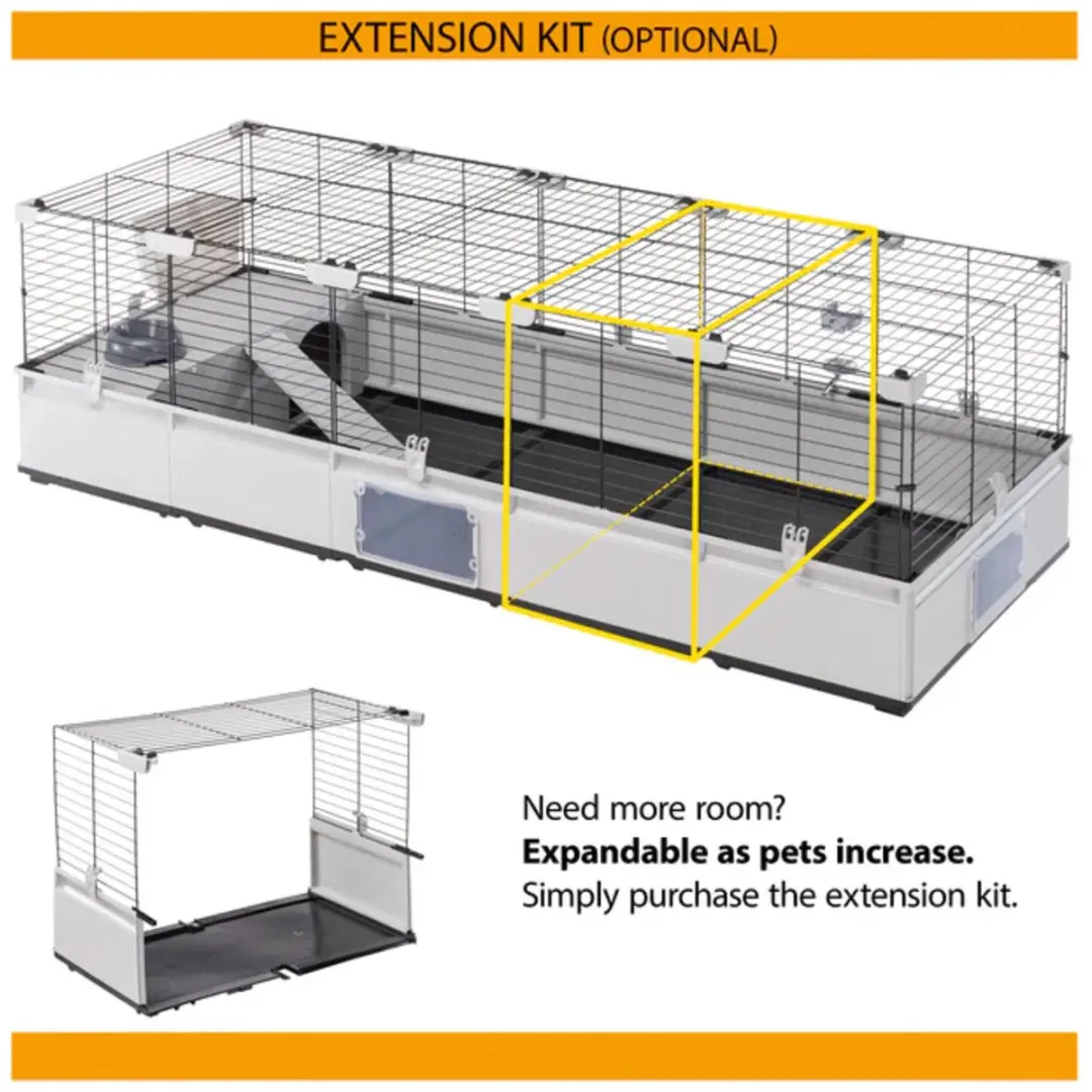 Ferplast Modular 2 Konijnenverblijf 109x72x56cm