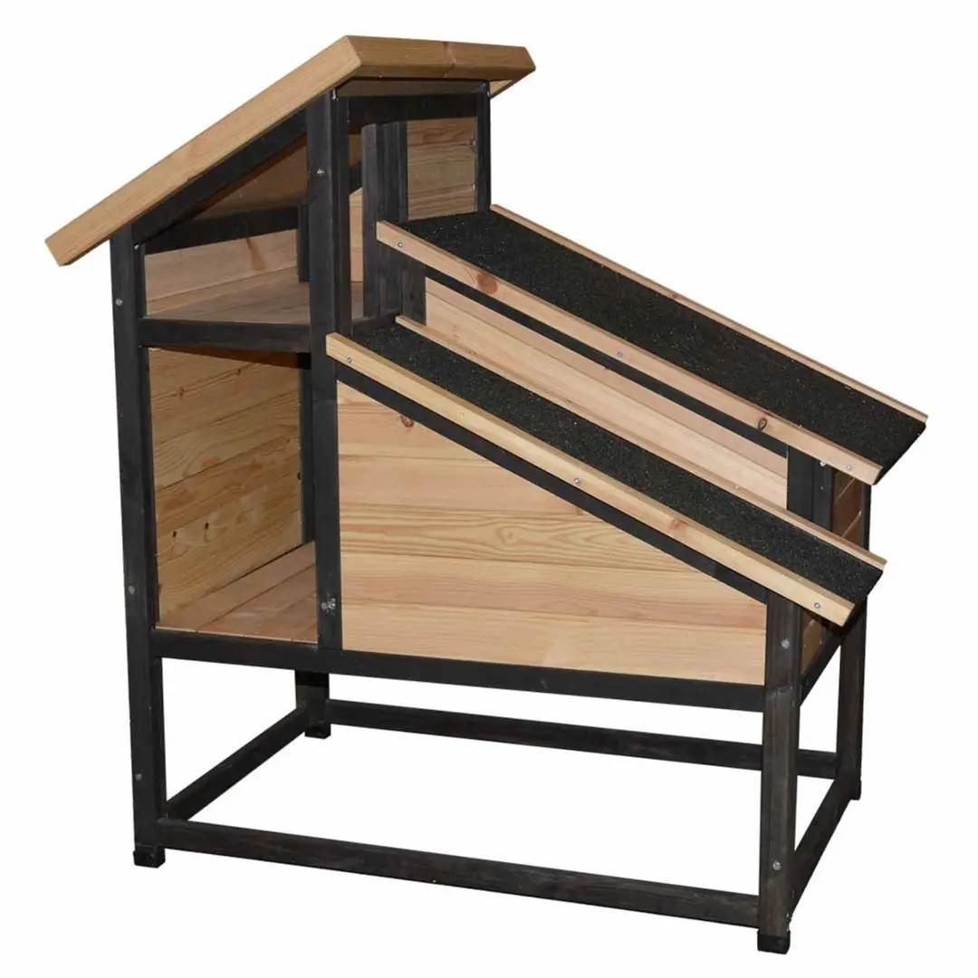 Duvo Woodland Design Meowing Mansion Kattenhok 93x59x97cm