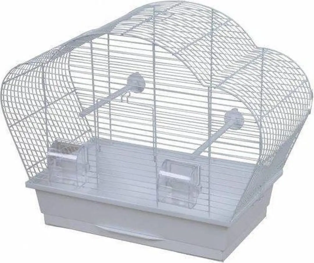 Duvo Vogelkooi Beta Hangend - Wit