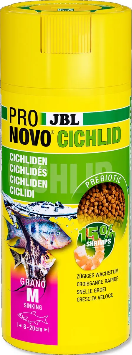 JBL ProNovo Cichlid Grano M 250ml