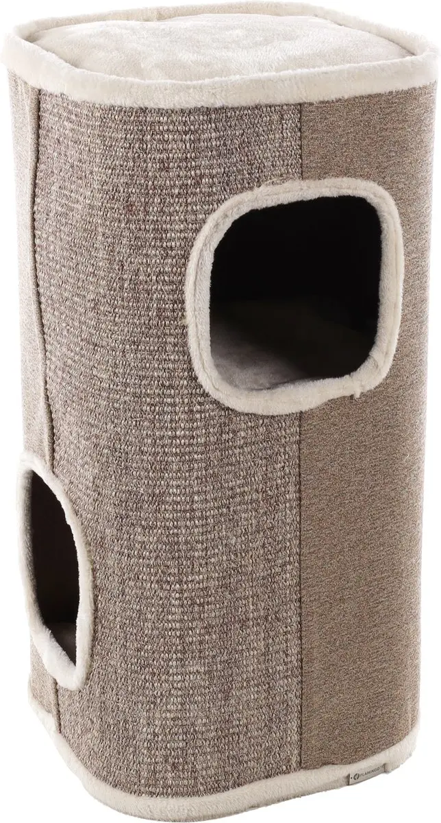 Flamingo Krabton George Krabmeubel 40x40x80cm - 2 Niveaus - Beige