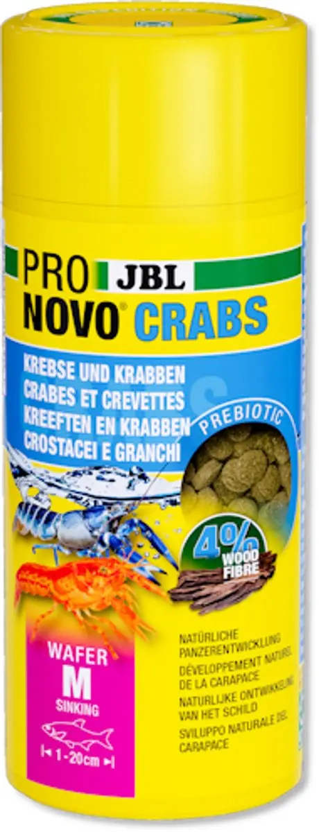 JBL ProNovo Crabs Wafer M 250M Kreeftenwafels