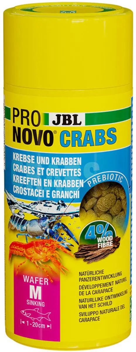 JBL ProNovo Crabs Wafer M 250M Kreeftenwafels - 250g