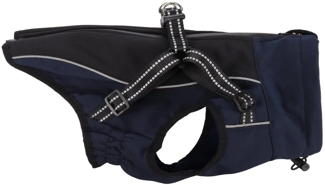 Flamingo Hondenjas Dexter - 40cm - Blauw
