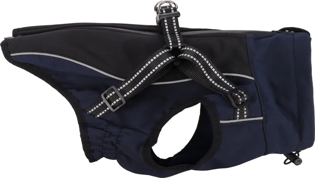 Flamingo Hondenjas Dexter - 40cm - Blauw