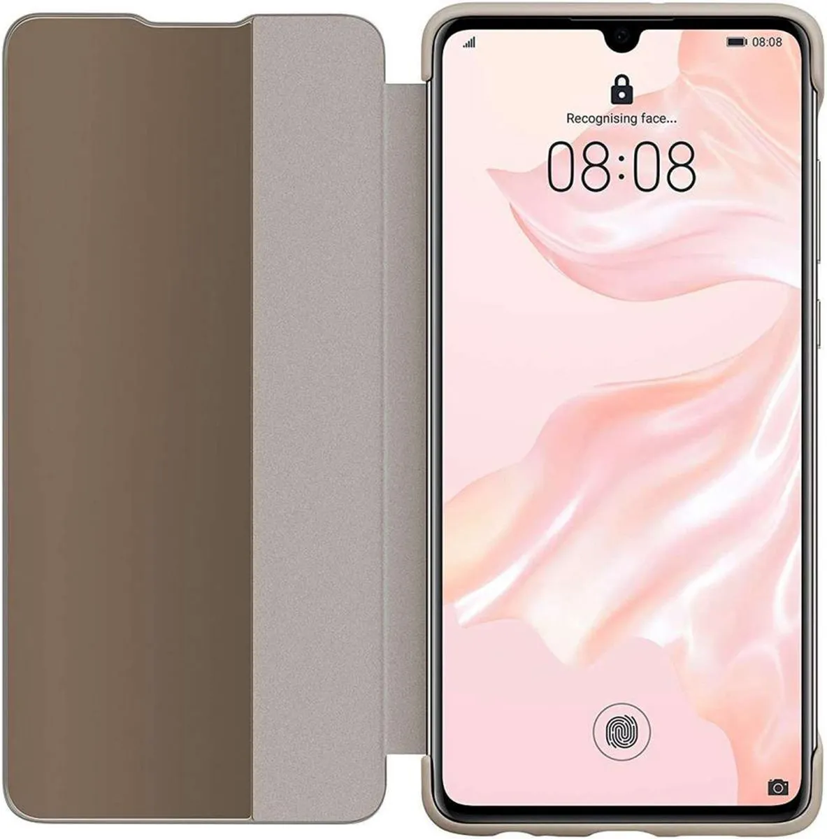 Huawei Flip View Cover P30 - Khaki - 51992864