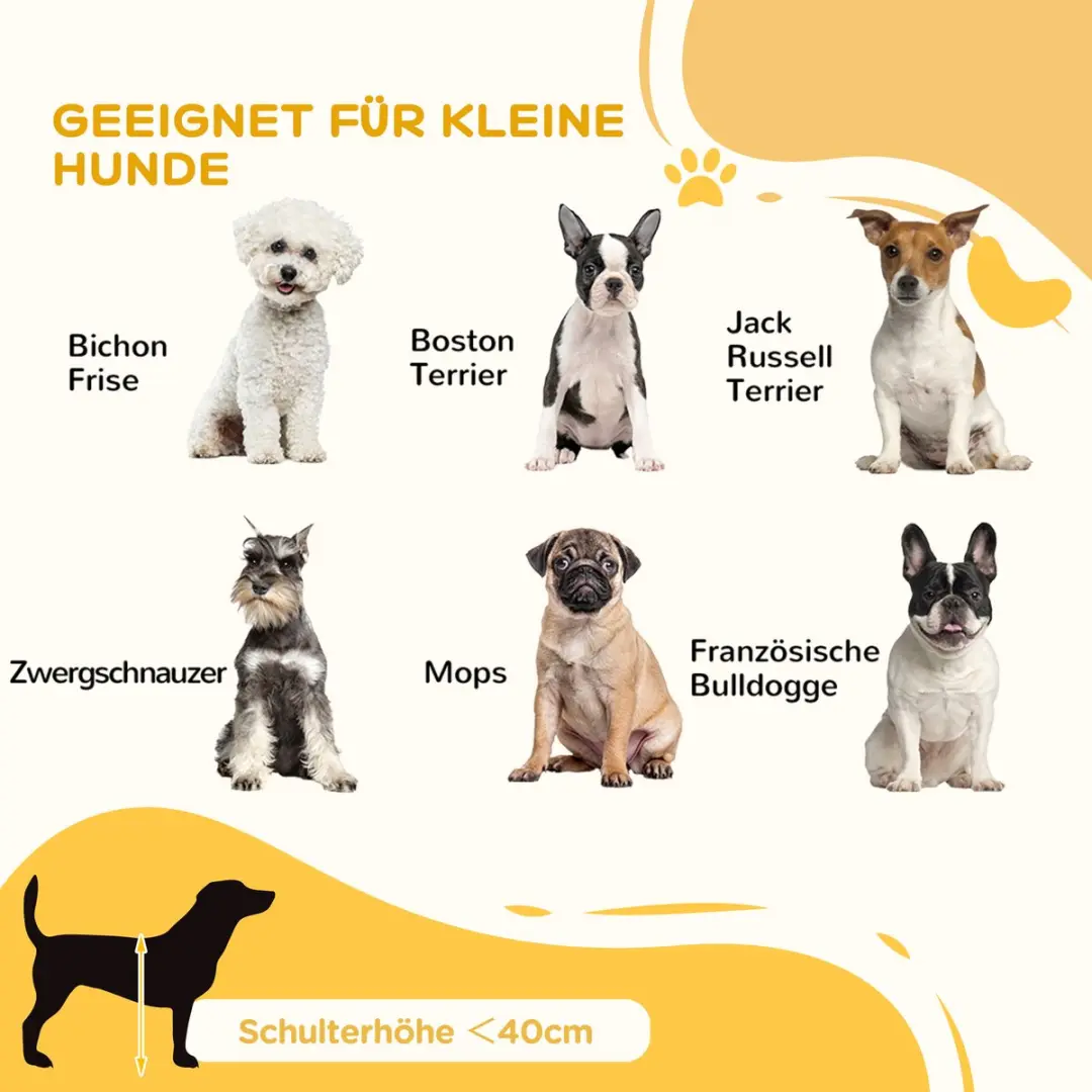 Pawhut Houten Huisdierenhek 71-190cm Wit