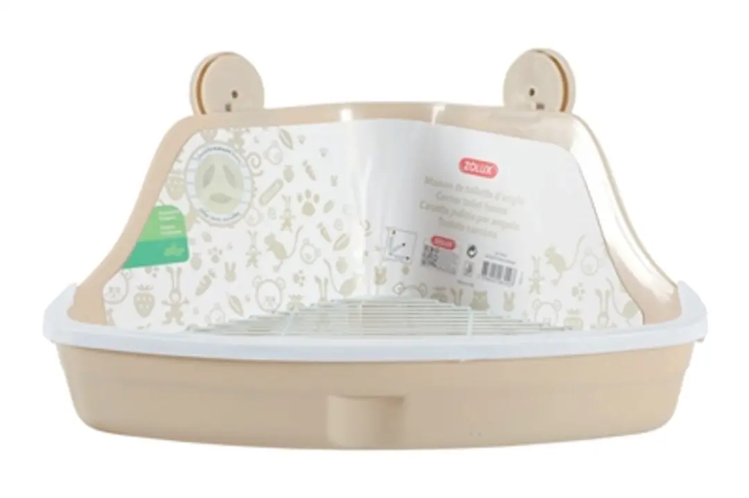 Zolux Hoektoilet Knaagdier - Beige