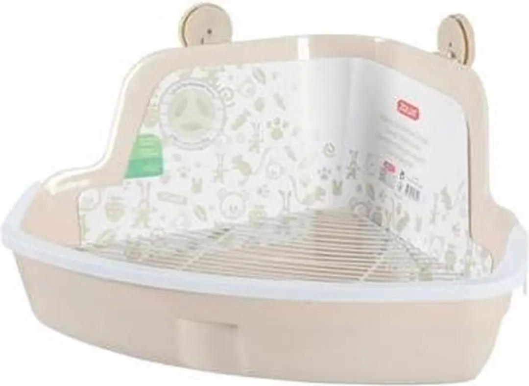 Zolux Hoektoilet Knaagdier - Beige