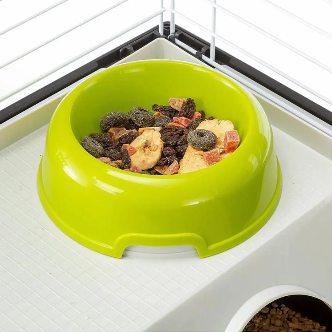 Ferplast Casita 80 Konijnenhok - 78x48x50cm - Zwart - afbeelding 6 van 6