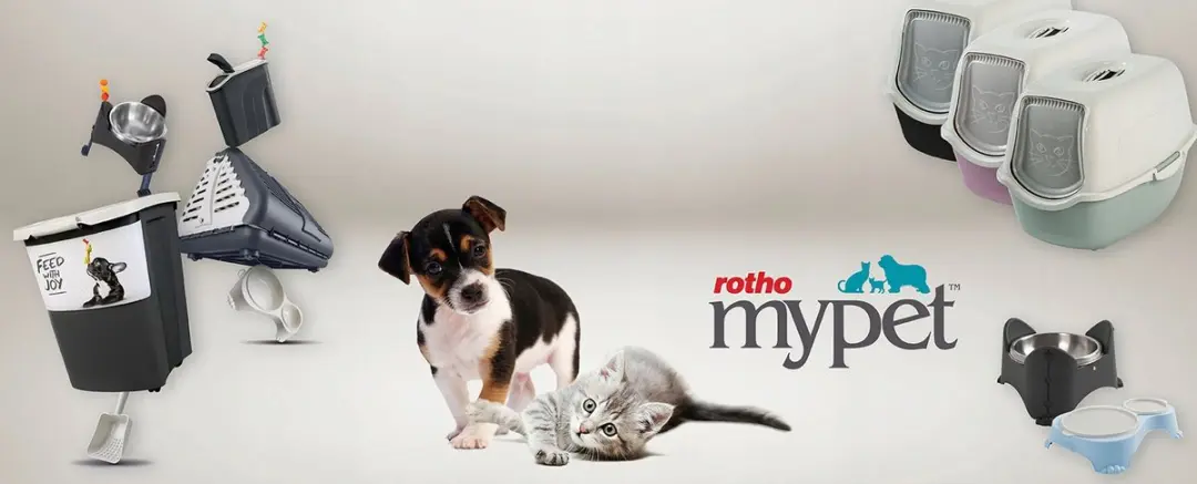 Rotho Bonnie Kattenbak met Rand Groen