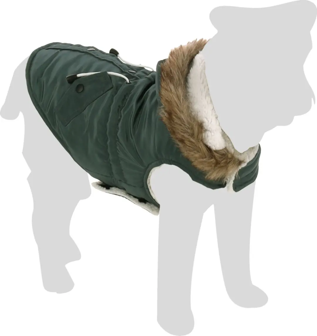 Flamingo Kimo Honden Winterjas Groen S