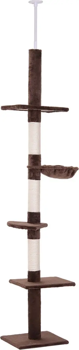 Pawhut Kattenkrabboom 5 Niveaus