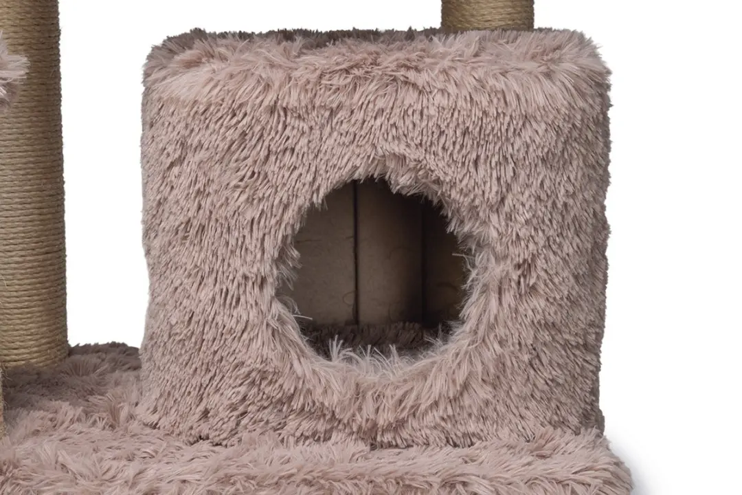Beeztees Duco Krabpaal Taupe 60x45x126cm